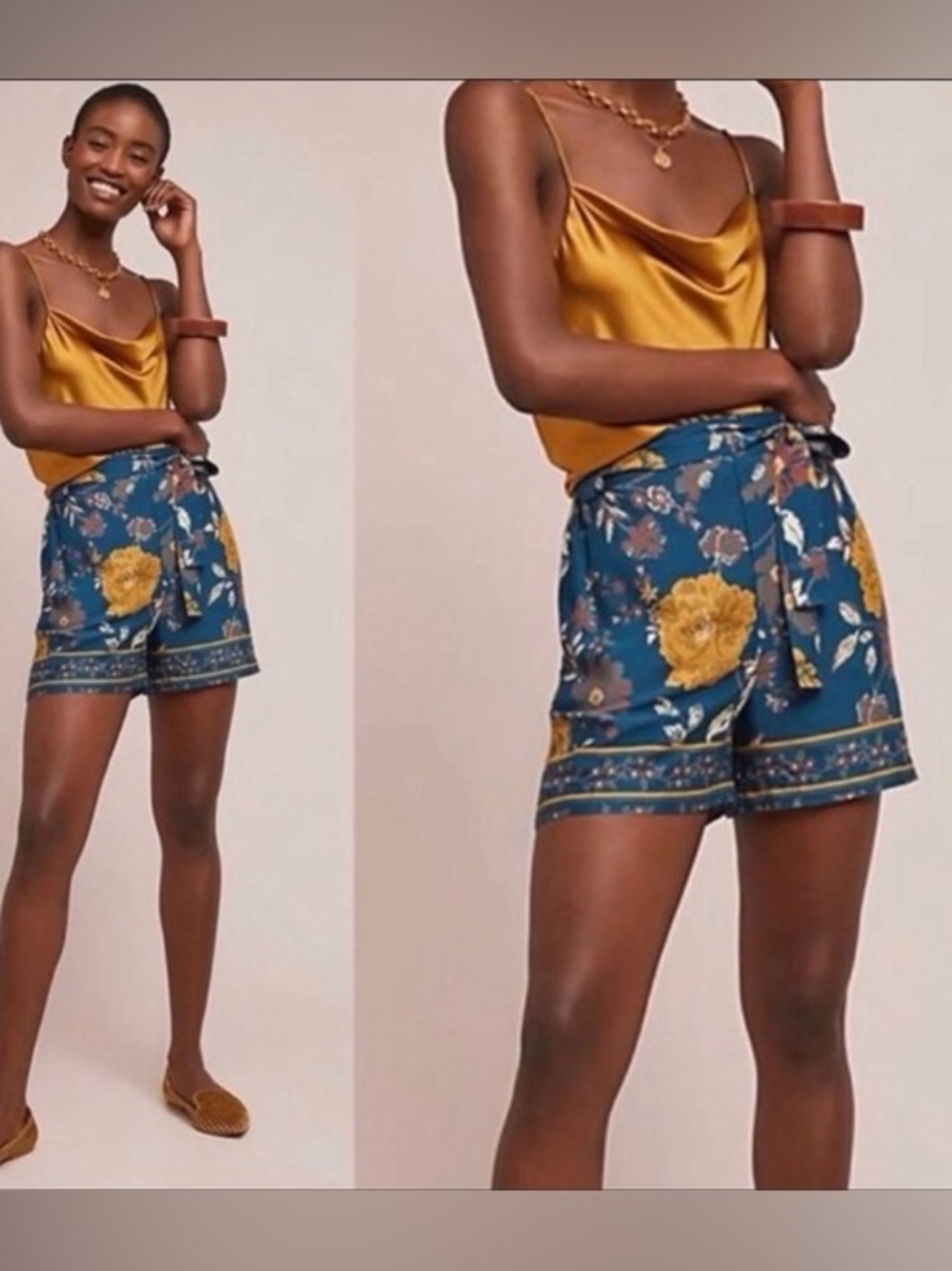 DOLAN by Anthropologie XS Brindley Floral Shorts